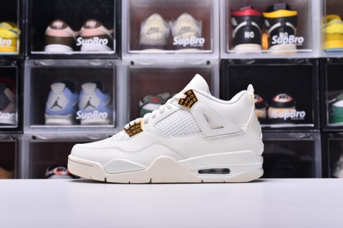 Jordan Air Jordan 4 Metalic Gold(Unisex)36-47=