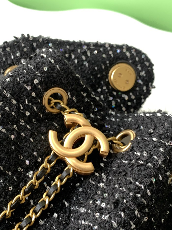 25C Hobo Hip Bag Large Tweed “40x30x15cm” -008 =AS5311