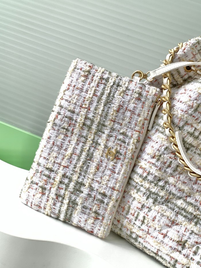 25C Hobo Hip Bag Large Tweed “40x30x15cm” -008 =AS5311