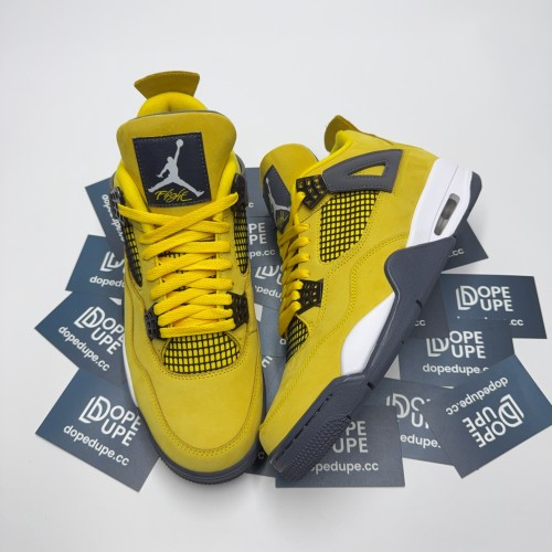 Jordan 4 Retro Lightning(Unisex)36-47