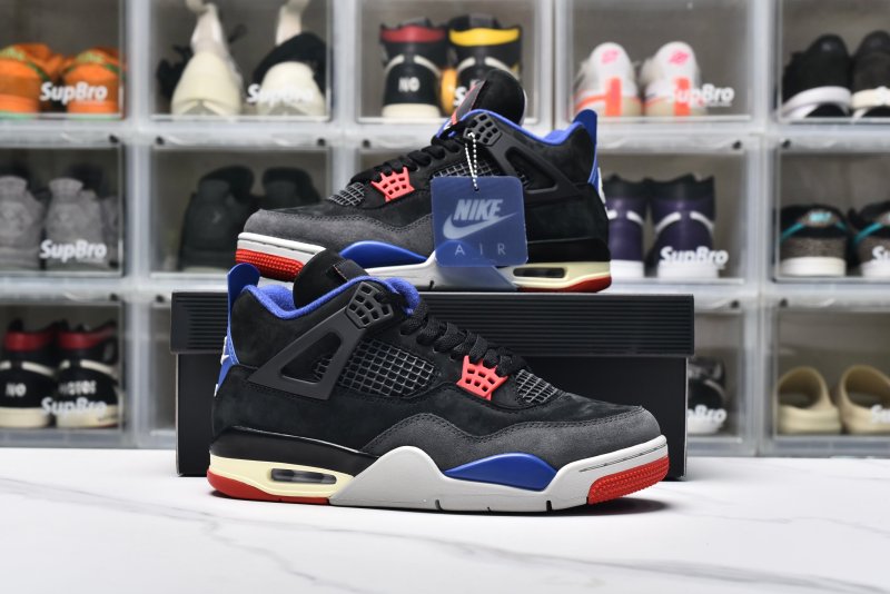Jordan 4 Retro Rare Air Black(Unisex)36-47=