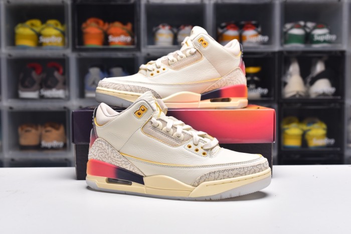 Balvin × Jordan Air Jordan 3(Unisex)36-47=