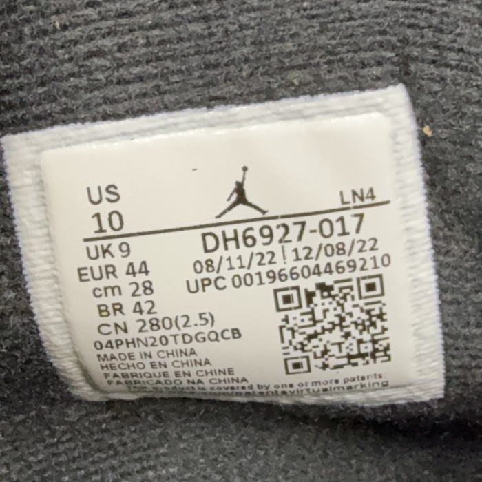 Jordan 4 Retro Thunder(Unisex)36-47