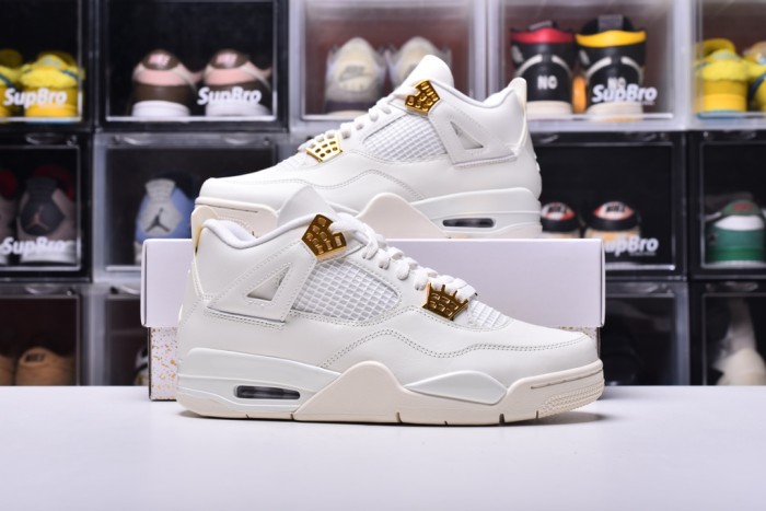 Jordan Air Jordan 4 Metalic Gold(Unisex)36-47=