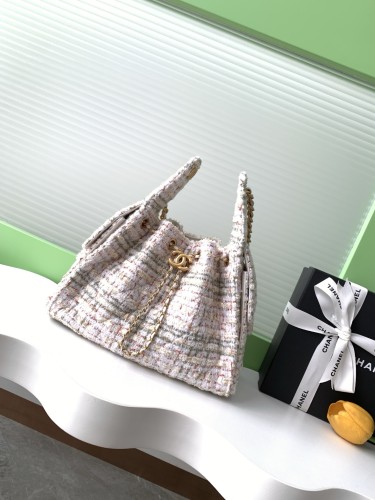 25C Hobo Hip Bag Small Tweed “30x26x14cm” -057 =AS5293