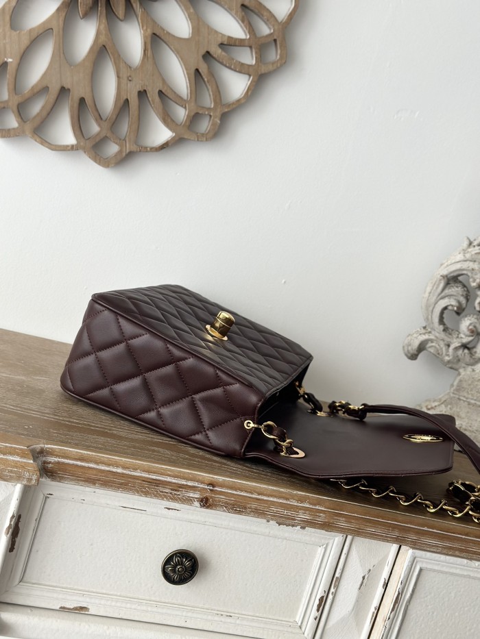 Vintage Classic Flap Medium Lambskin Big CC “25x20x9cm” -039 =A2218