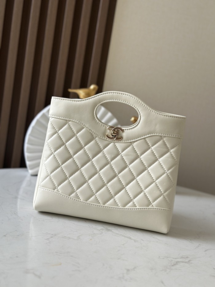 24S 31 Bag Small Shopping Bag Lambskin “24.5x22x5.5cm” -066 =AS4133