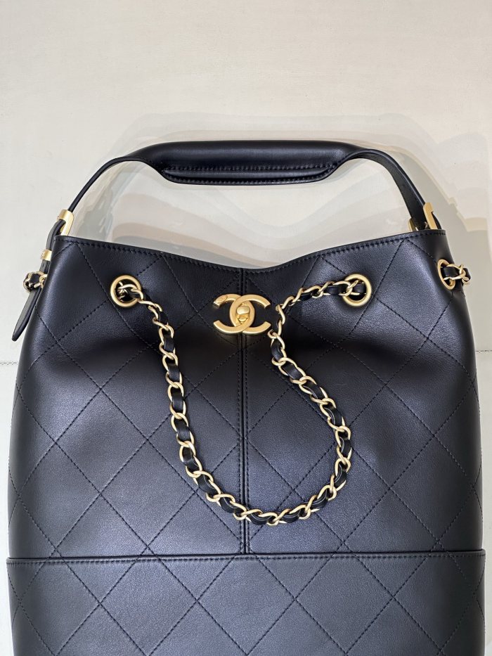 25A Bucket Bag Large Lambskin “33x29x11cm” -0031 =AS5636