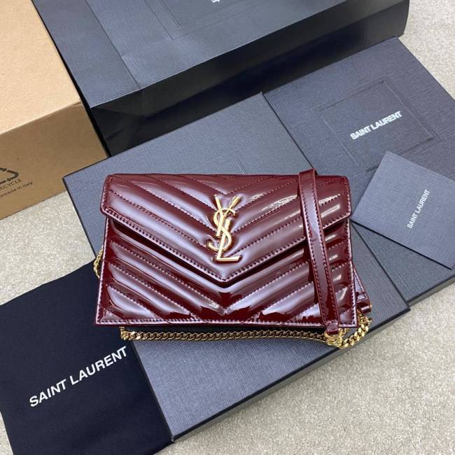  Cassander Envelope Chain Wallet  19*11.5*4CM  -084=