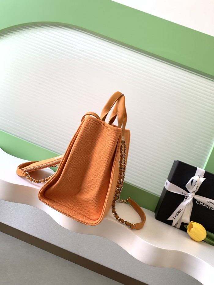 26P Deauville Tote Bag Medium Cotton “33x25x12cm” -036 =AS3257