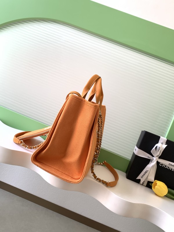 26P Deauville Tote Bag Medium Cotton “33x25x12cm” -036 =AS3257
