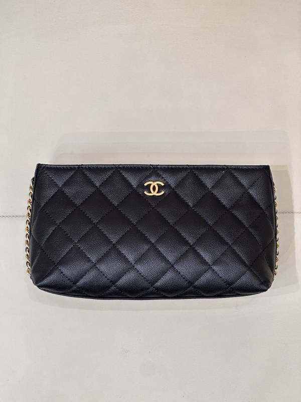 25A Clutch Bag Large Caviar “23x12x9.5cm” -085 =AS4700
