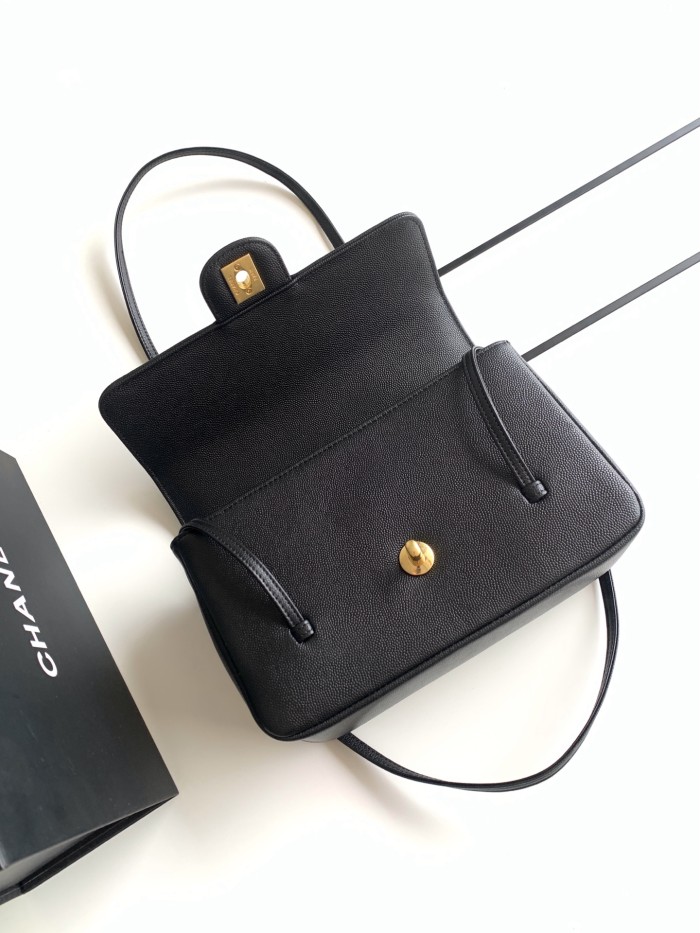 26P Preppy Coco Small Bag Caviar “22x15x7cm” -026 =AP6130