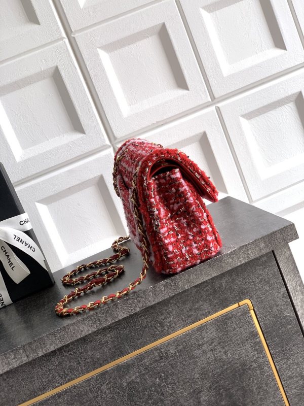 25K Classic Flap Medium Tweed “23x14x7cm” -066 =AS1118