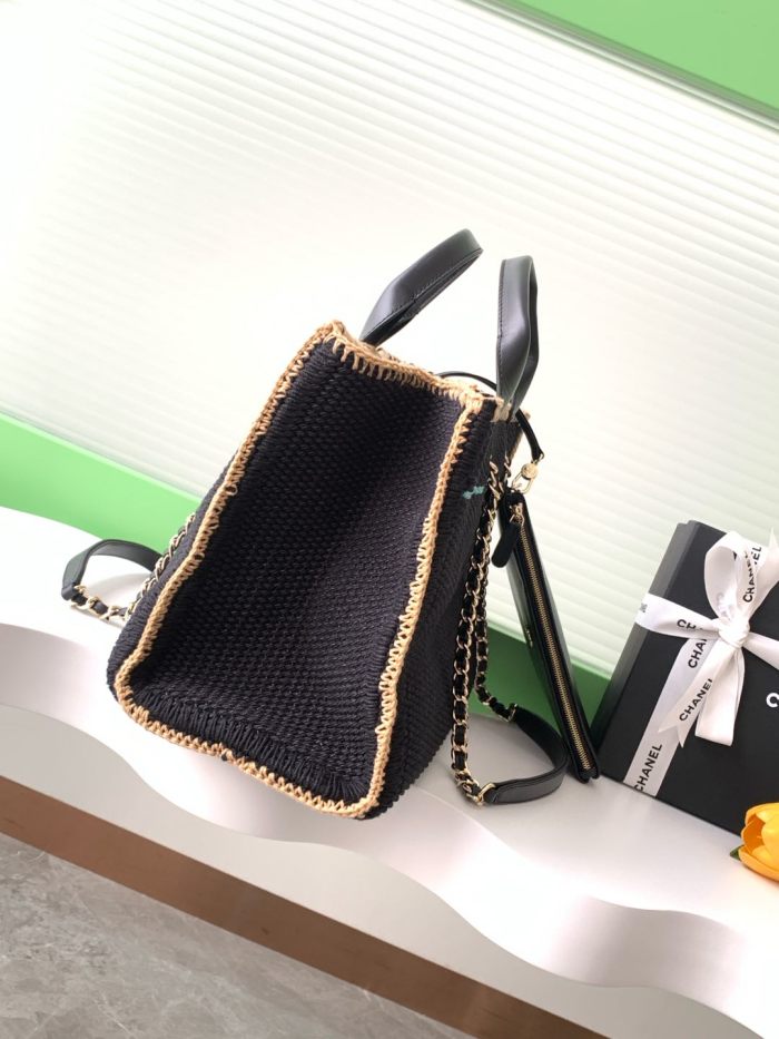26P Paris Woven Medium Tote Bag “32x25x12cm” -0041 =AS3257