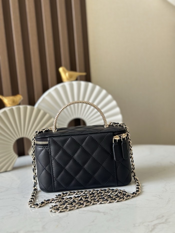 25B Vanity Case Mini Pearl Handle “17x10x8cm” -016 =A66068
