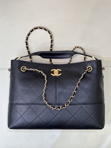 25A Shopping Bag Medium Lambskin “36x24x12cm” -0031 =AS5634