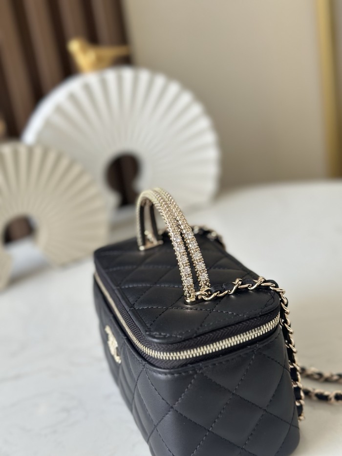 25B Vanity Case Mini Pearl Handle “17x10x8cm” -016 =A66068