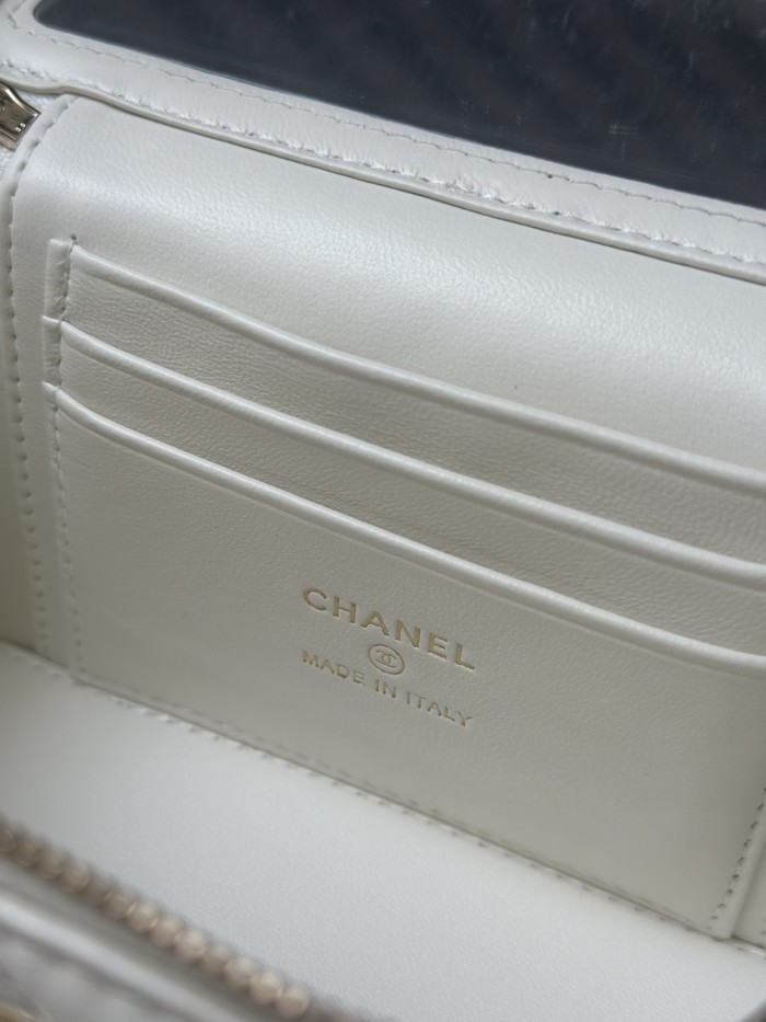 25B Vanity Case Mini Pearl Handle “17x10x8cm” -016 =A66068