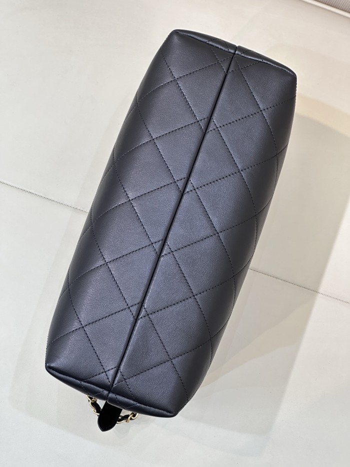 25A Shopping Bag Medium Lambskin “36x24x12cm” -0031 =AS5634