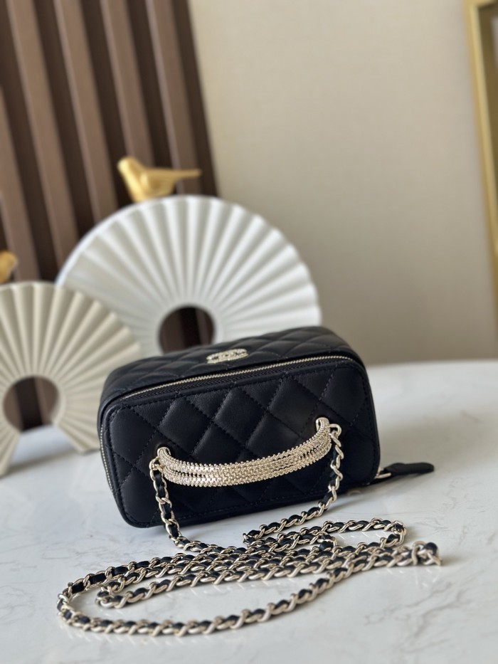 25B Vanity Case Mini Pearl Handle “17x10x8cm” -016 =A66068