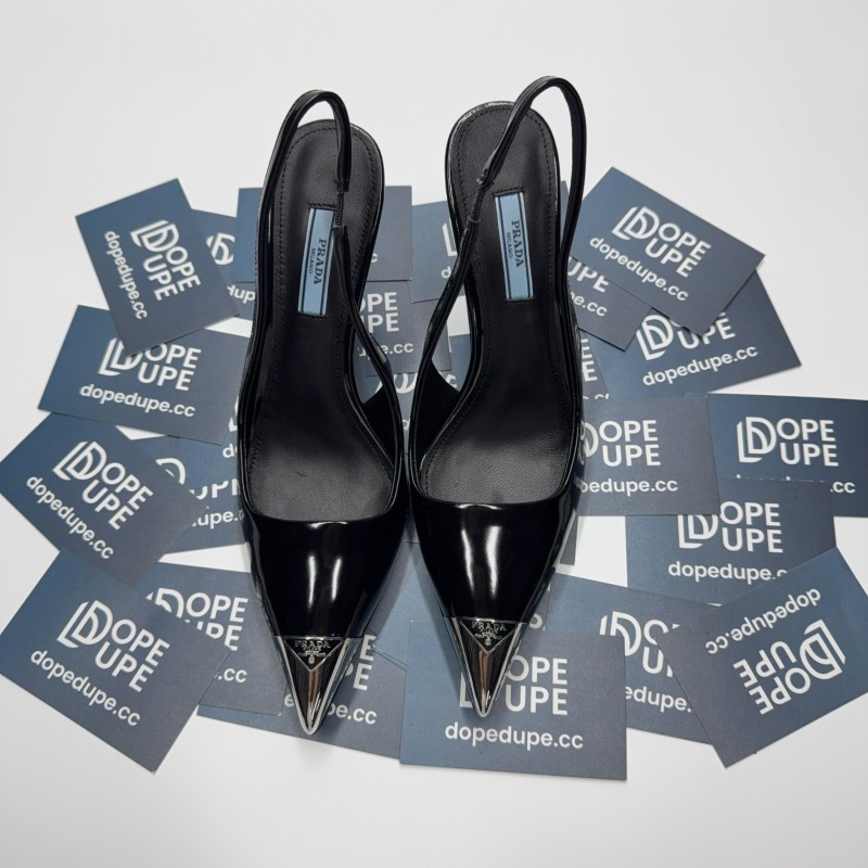 Metal-Toe Slingback Pumps(Female)36-41