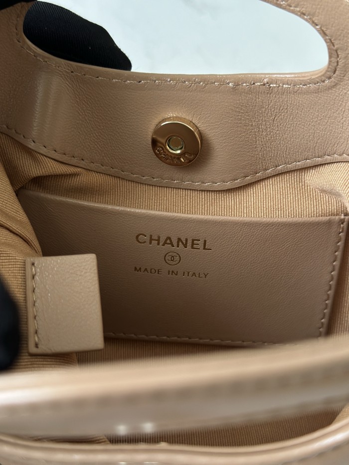 24S 31 Bag Mini Shopping Bag Lambskin “20x17.5x5cm” -085 =AS3656