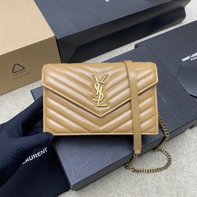  Cassander Envelope Chain Wallet  19*11.5*4CM  -084=