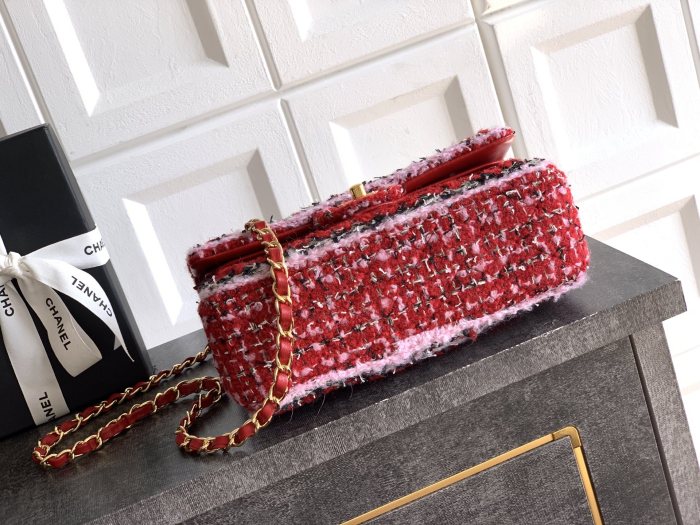 25K Classic Flap Medium Tweed “23x14x7cm” -066 =AS1118