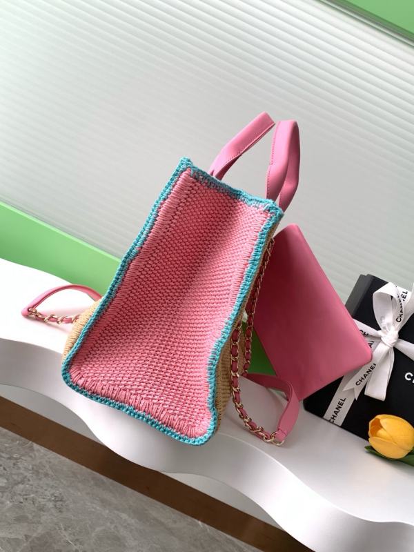 26P Paris Woven Medium Tote Bag “32x25x12cm” -0041 =AS3257