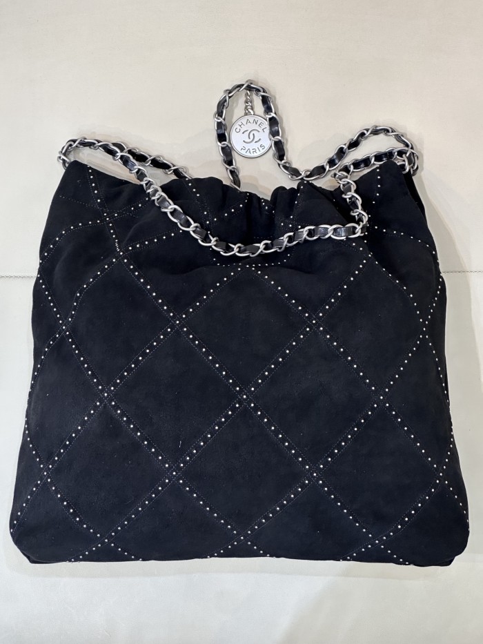 25P 22 Bag Large Suede “37x35x7cm” -0321 =AS3261
