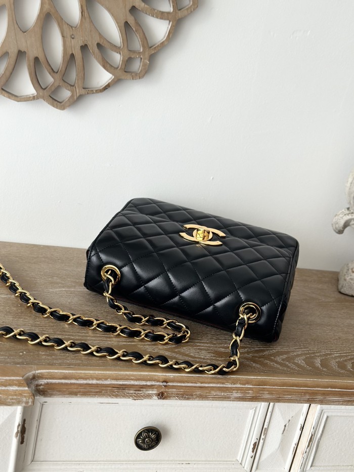 Vintage Classic Flap Medium Lambskin Big CC “25x20x9cm” -039 =A2218