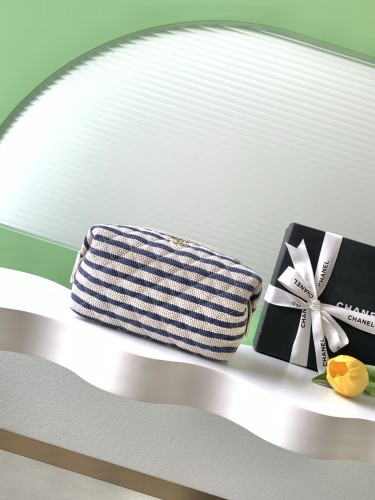 26C Clutch Mini Striped Raffia “11x22x9cm” -005 =AP4990