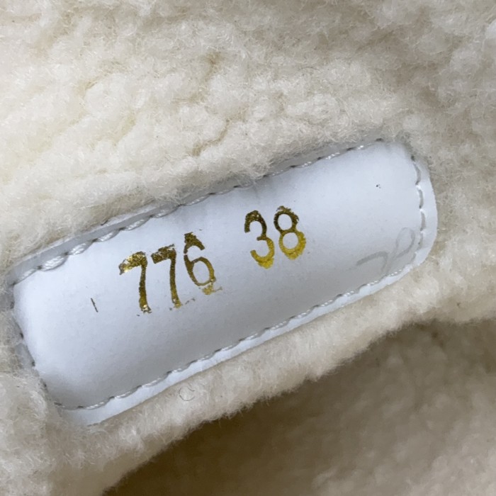 Shearling-Lined Suede Platform Mules(Female)36-41