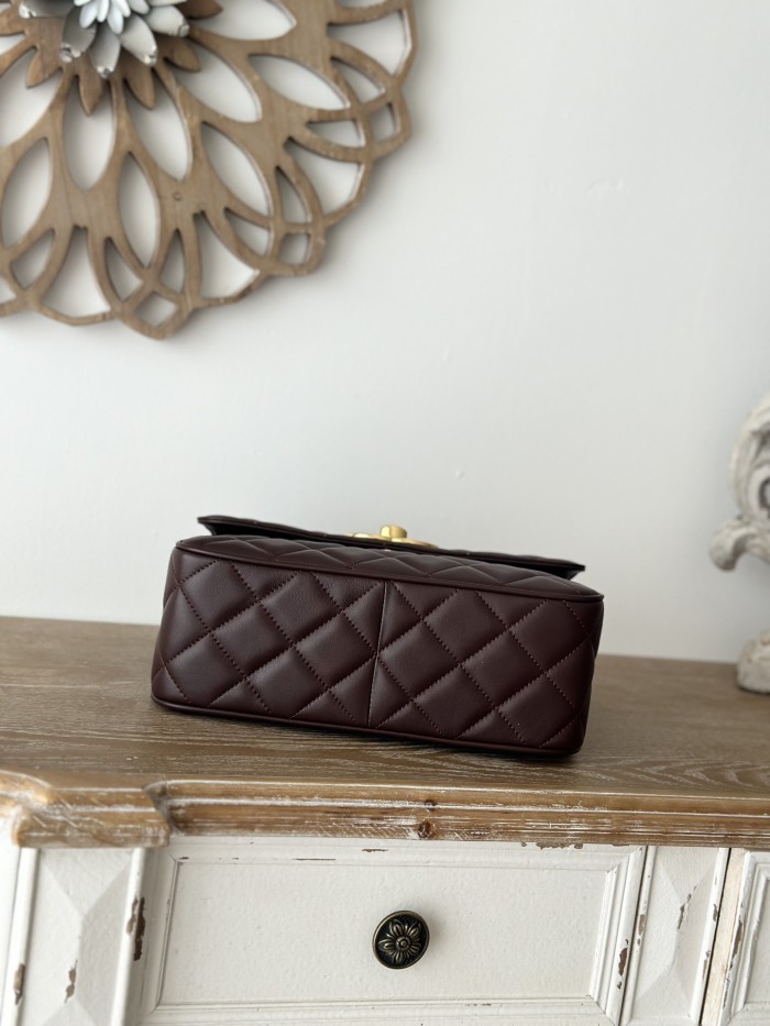 Vintage Classic Flap Medium Lambskin Big CC “25x20x9cm” -039 =A2218