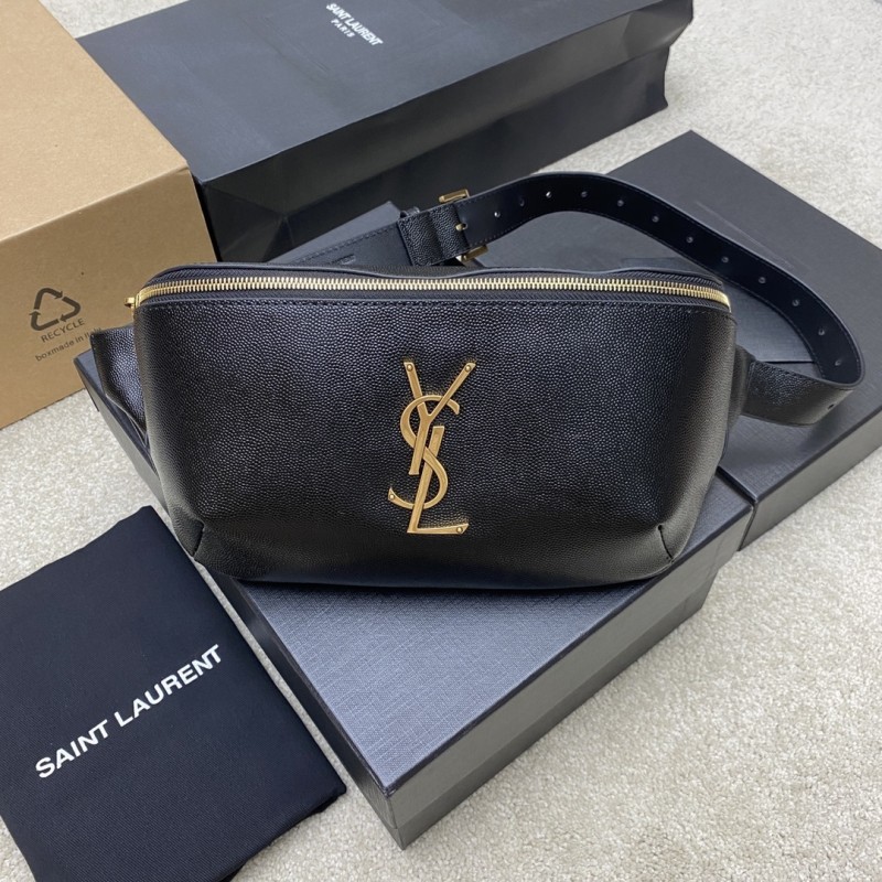 Women Grain De Poudre Monogram Belt Bag  25*14*3.5CM -064=
