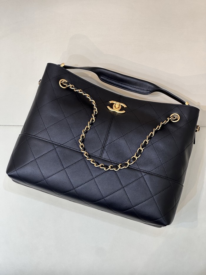 25A Shopping Bag Medium Lambskin “36x24x12cm” -0031 =AS5634