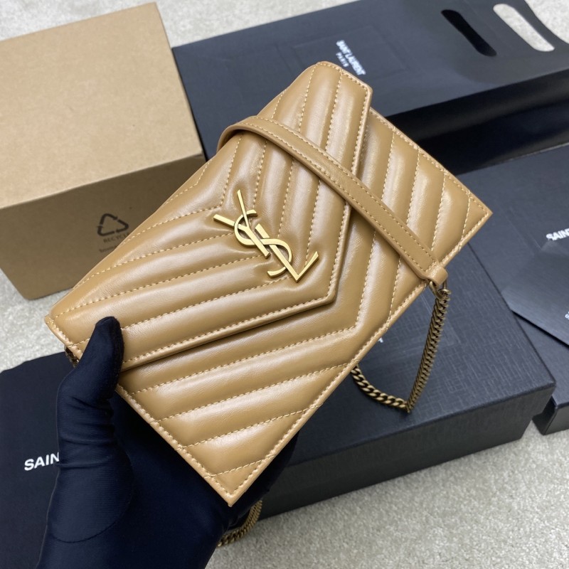  Cassander Envelope Chain Wallet  19*11.5*4CM  -084=