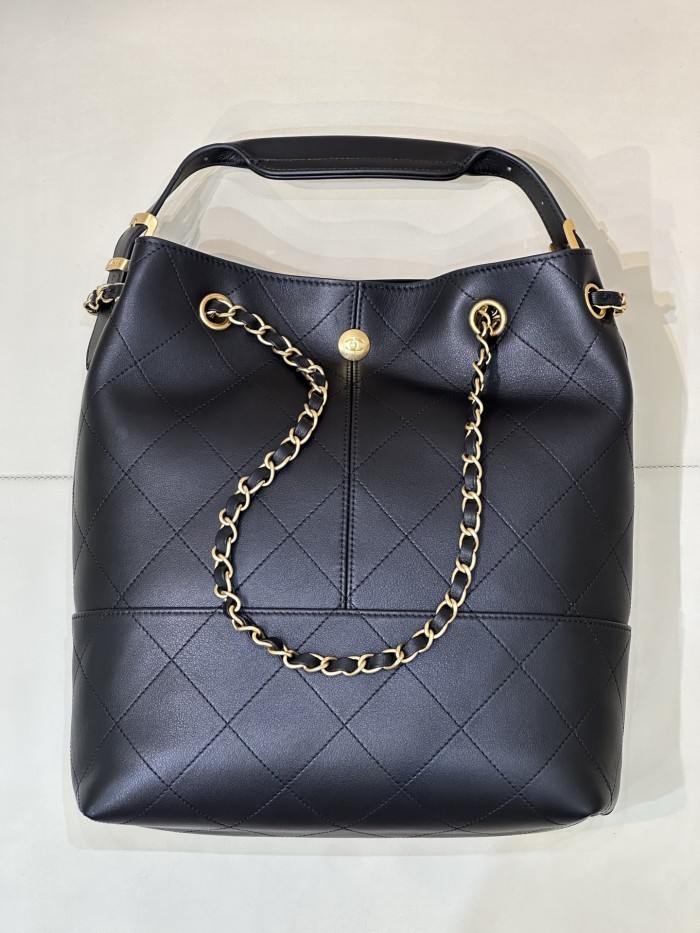 25A Bucket Bag Large Lambskin “33x29x11cm” -0031 =AS5636