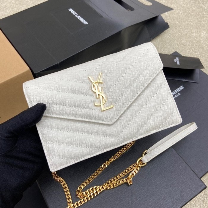  Cassandre Envelope Chain Wallet “19*11.5*4CM”-084=