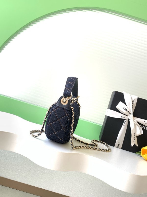 26P Moon Bag Mini Denim “15x22x6cm” -085 =AP5094