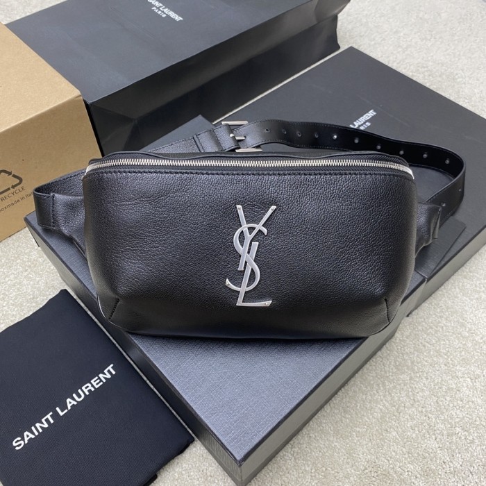 Women Grain De Poudre Monogram Belt Bag  25*14*3.5CM -064=
