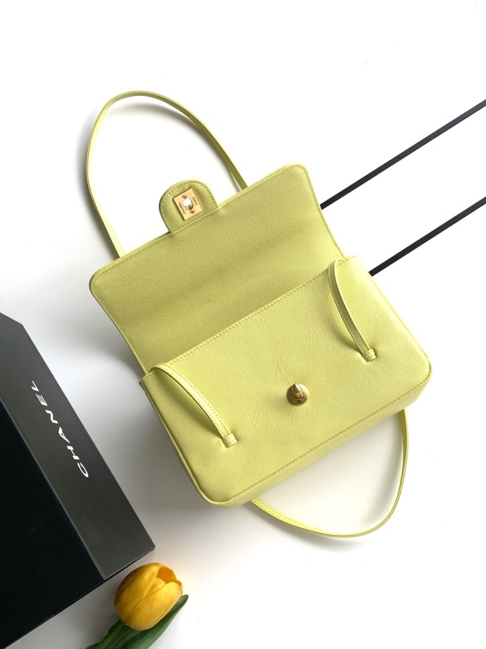 26P Preppy Coco Small Bag Caviar “22x15x7cm” -026 =AP6130