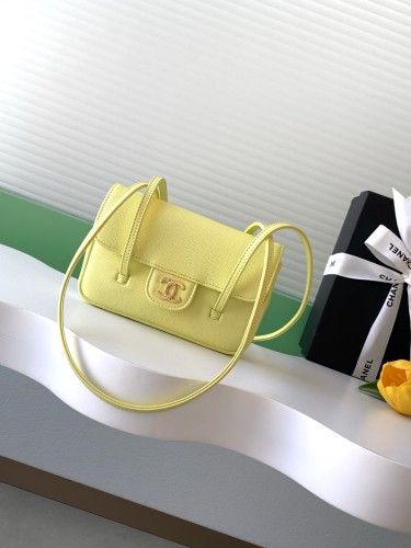 26P Preppy Coco Mini Grained Calfskin “11.5x17x5cm” -055 =AP5068