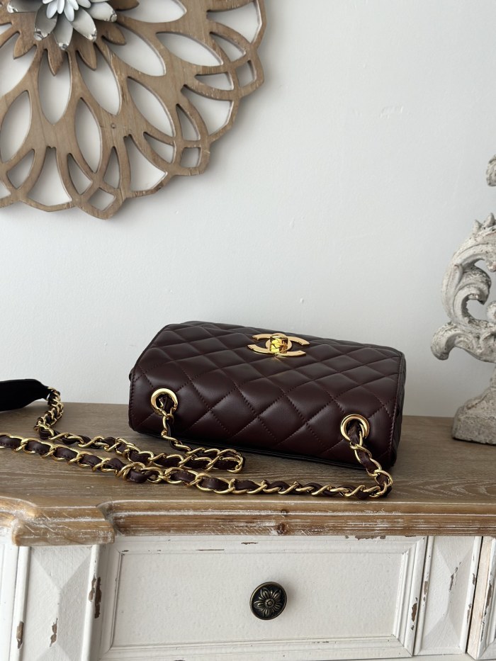 Vintage Classic Flap Medium Lambskin Big CC “25x20x9cm” -039 =A2218