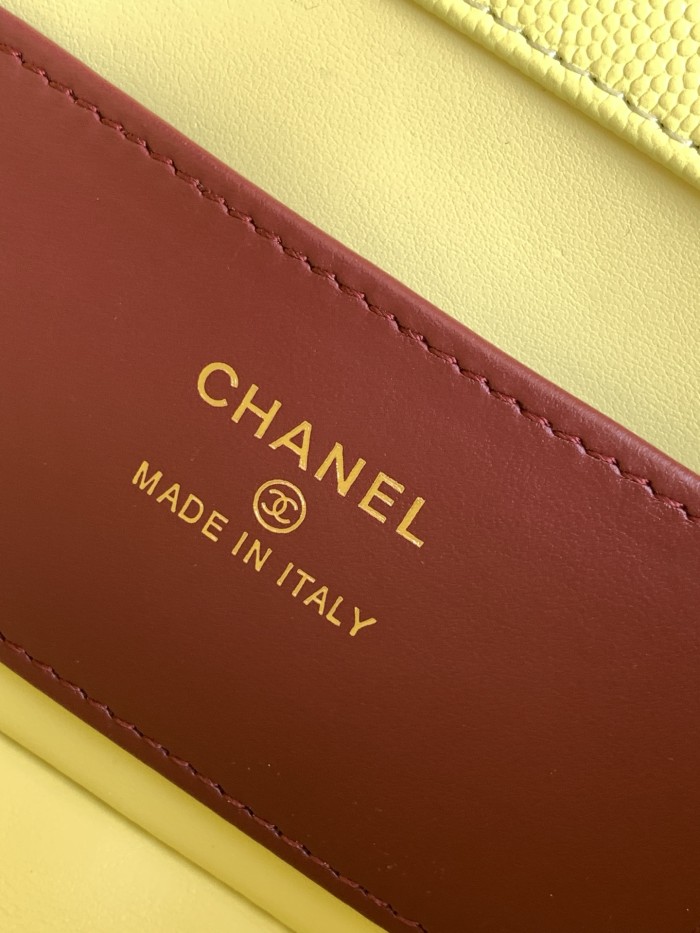 26P Preppy Coco Mini Grained Calfskin “11.5x17x5cm” -055 =AP5068