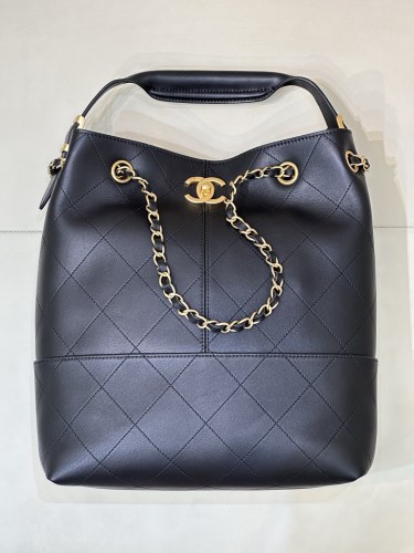 25A Bucket Bag Large Lambskin “33x29x11cm” -0031 =AS5636