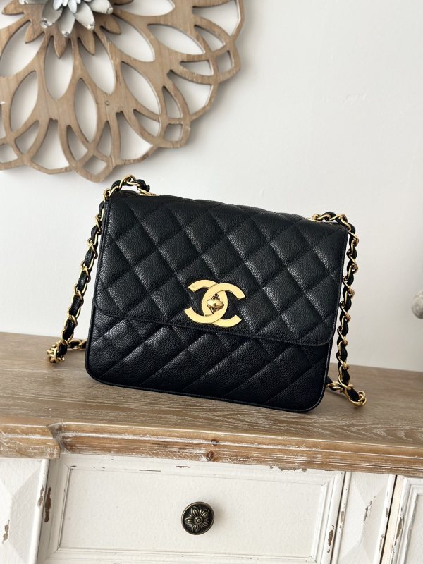 Vintage Classic Flap Medium Lambskin Big CC “25x20x9cm” -039 =A2218