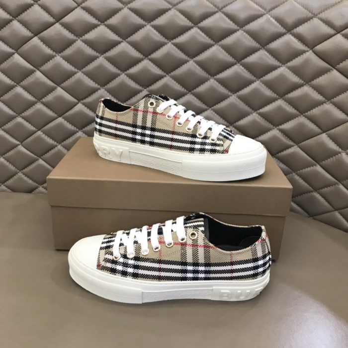 Vintage Check Cotton Low Top Sneaker(Male)35-46 -023