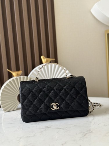 25S Coco Crush Flap Top Handle Small “13x23x7cm” -047 =3365